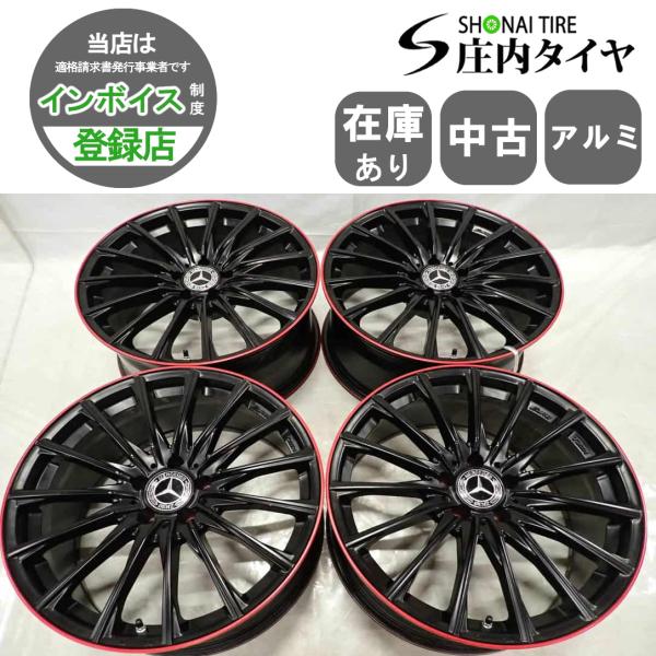 4本SET 会社宛 送料無料 19×8.5J EUROTECH アルミ ホイール 5穴