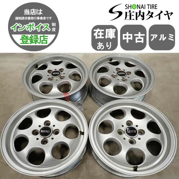 4本SET 会社宛 送料無料 15×5.5J MINI クーパー 純正 アルミ ホイール