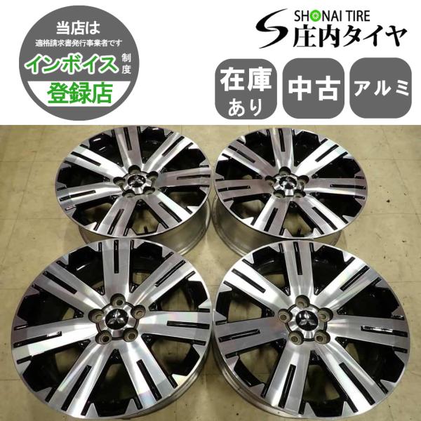 4本 会社宛送料無料 18×7J 三菱 デリカ D:5 後期 純正 アルミ 5穴 PCD