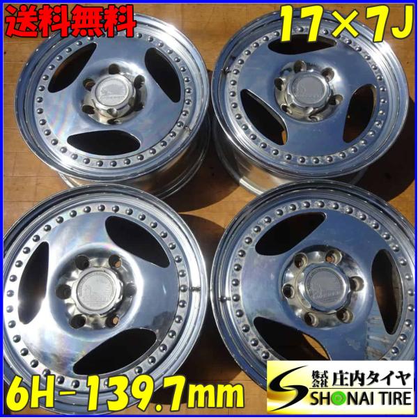 ☆MOZZER☆ホイール 16インチ PCD139.7 / 6穴 ハブ径約110mm ■現状品■ 中古ホイール 2本セット MOZZER(マザー) SFW II MOZZER 16x8J 6/139.7