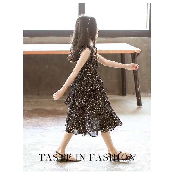 子供服 ワンピース 160 韓国子供服 キッズ 女の子 ノースリーブ 綿 春夏 おしゃれ 誕生日 日本未発売 七五三 お姫様 子供ドレス 新作 ベビー服 結婚式 可愛い