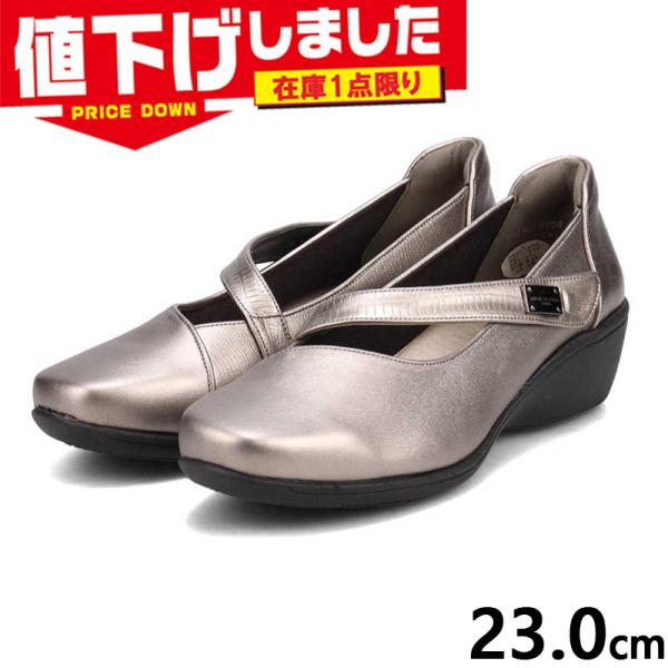 ちゃーこ803530 在庫1点限り 23.0cm 撥水加工 3E 幅広 ヒロココシノファム レディース