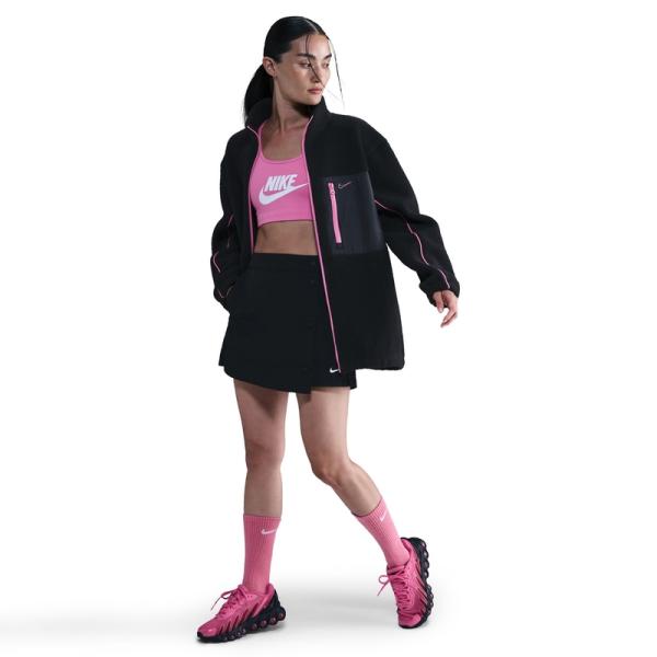 ナイキ レディース ナイキ ウィメンズ NSW シェルパ ロゴ フル ジップ ジャケット ジャケット アウター 長袖 保温 トレーニング ランニング 運動 IM7485