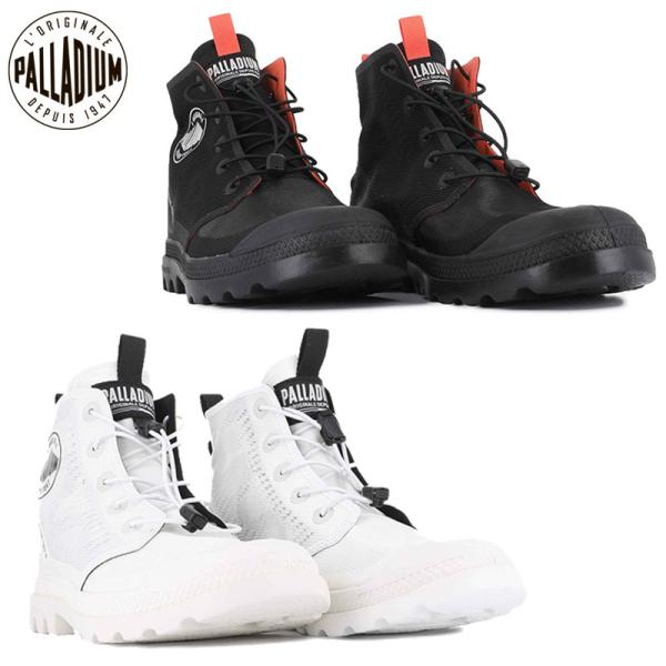 パラディウム メンズ レディース PAMPA LITE TRAVEL VT スニーカー 靴 ユニセックス ブーツスニーカー 楽に着脱 軽量 EVAソール シンプル カジュアル 快適 ホワイト 白 ブラック 黒 送料無料 PALLADIUM 74472 PALLADIUM（パラディウム） メンズ レディース PAMPA LITE TRAVEL VT