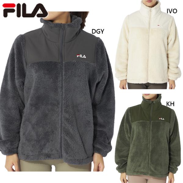 ニッキー レディース FILA フィラ モコモコトラックジャケット ニッキー レディース FILA フィラ モコモコトラックジャケット