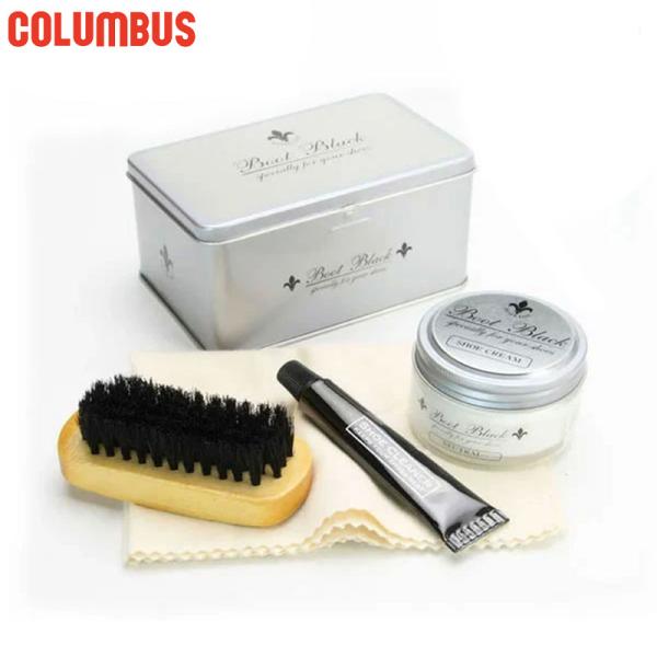 4点セット モヒートセット シューケア用品 靴磨き 手入れ 男性用 女性用 ユニセックス 男女兼用 両用 最安値に挑戦！ COLUMBUS