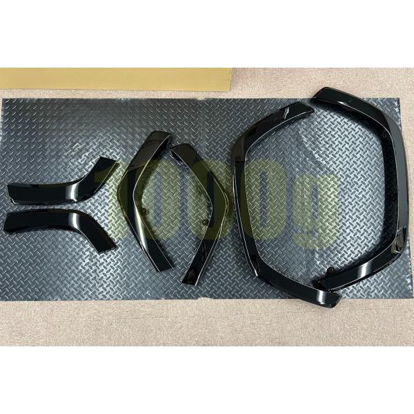 【トヨタ純正新品】 未使用品 ★超希少品★  RAV4 PHV 純正 グロスブラック 塗装 クォーター モール アーチモール 左右 6点セット