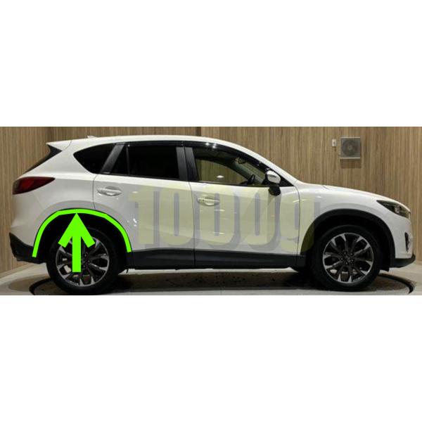 CX-3（2025年）マツダ 純正 フロント・リアフェンダーアーチモール 左側 shop-1000g_002843