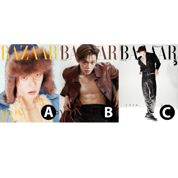 【VER選択】【和訳付】2026年 10月号 BAZAAR KOREA TXT YEONJUN トウバトウ ヨンジュン 画報 インタビュー 韓国 雑誌 マガジン