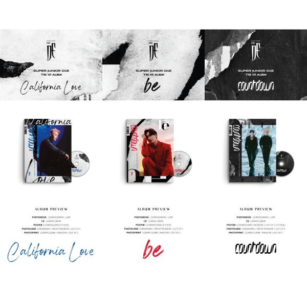 【VER選択|全曲和訳無料】SUPER JUNIOR D&amp;E COUNTDOWN 1ST FULL ALBUM ドンヘ ウニョク 正規1集【先着ポスター丸め|レビューで生写真5枚|送料無料】