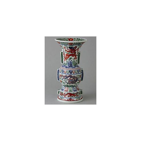 花瓶 有田焼 弥左衛門窯 尊瓶 万暦龍紋 花瓶 : お値打ち本舗 - 通販