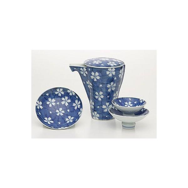 徳利 有田焼 匠の蔵 至福の徳利＆盃（大・中・小）セット 桜の舞  