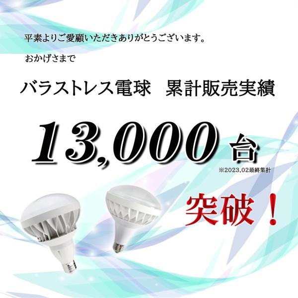 屋外用バラストレス水銀灯代替LED電球／口金E39タイプ - LED照明と節電