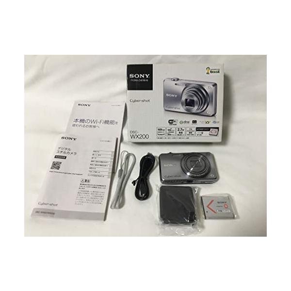 SONY デジタルカメラ Cyber-shot WX200 1890万画素 光学10倍 SONY デジタルカメラ Cyber-shot WX200 1890万画素 光学10倍