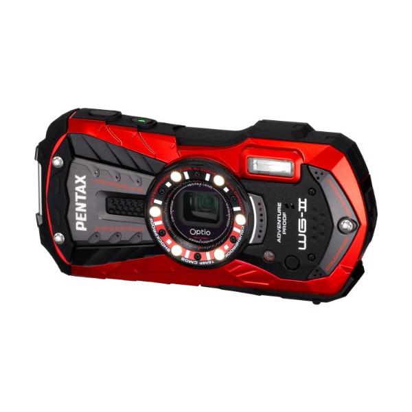 PENTAX 防水デジタルカメラ Optio WG-2 (バーミリオンレッド) 約 PENTAX 防水デジタルカメラ Optio WG-2 (バーミリオンレッド) 約