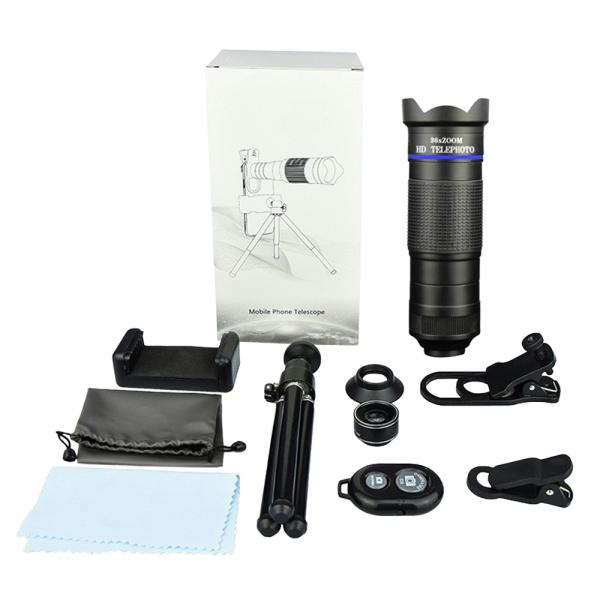 スマホ用 望遠レンズ 36倍 高倍率 単眼鏡 高精細レンズ クリップ式 アクセサリー コンパクト 持ち運び1. 圧倒的な36倍の世界を、スマホひとつで手持ちのスマートフォンにクリップで装着するだけで、肉眼では捉えきれない遠くの景色を鮮明に映...