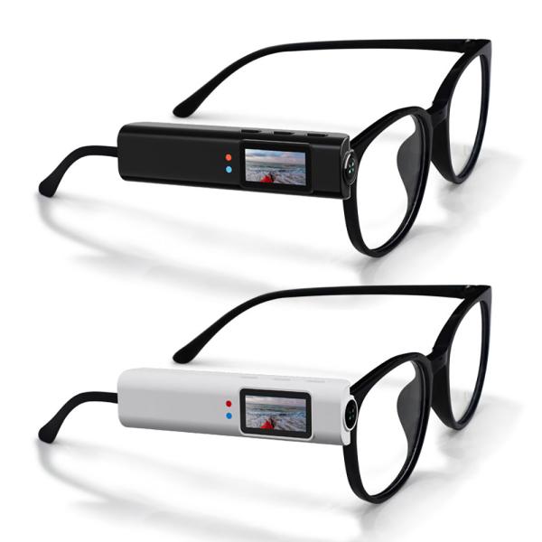 目線 カメラ 小型カメラ 2.7K 高画質 録画 眼鏡 装着 ハンズフリー ボディカメラ ウェアラブルカメラ 車自分の目線そのままを記録できる21gの超軽量 小型カメラ。長時間装着しても負担にならず、旅行やスポーツ、日常の記録に最適。「見た...