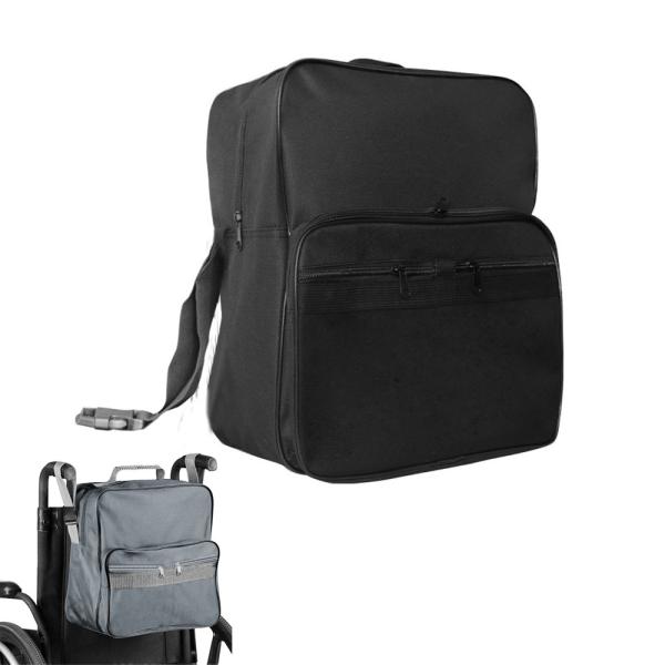 車椅子用バッグ 背中に掛ける バックパック 大容量 防水 収納 鞄 車いす用 車イス用 便利 全2色背中に掛ける 車椅子用バッグ防水オックスフォード布素材で作られたバッグ。大容量の収納スペースがあり、衣類、靴、ボトルなどさまざまなアイテムを...