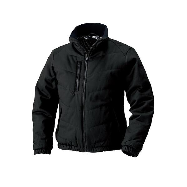 他サイト： (村上被服製) 防寒ブルゾン/作業着 (ブラック 4L) ソフト綿素材 保温裏アルミ コットン ポリエステル 6200series 6233の商品画像