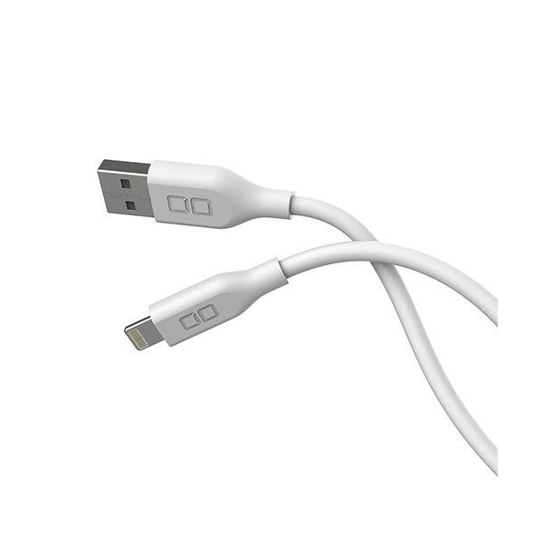 他サイト： CIO シリコンケーブル AtoL 2m ホワイト CIO-SL30000-AL2-WH 1本の商品画像