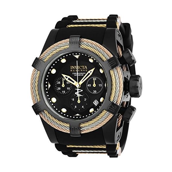 Watch インビクタinvicta Strap 28 Mens 412679 ショップ Quartz Bolt Black 腕時計 メンズ腕時計 23054 23054 Model アンジェリカ With Stainless Steel Strap