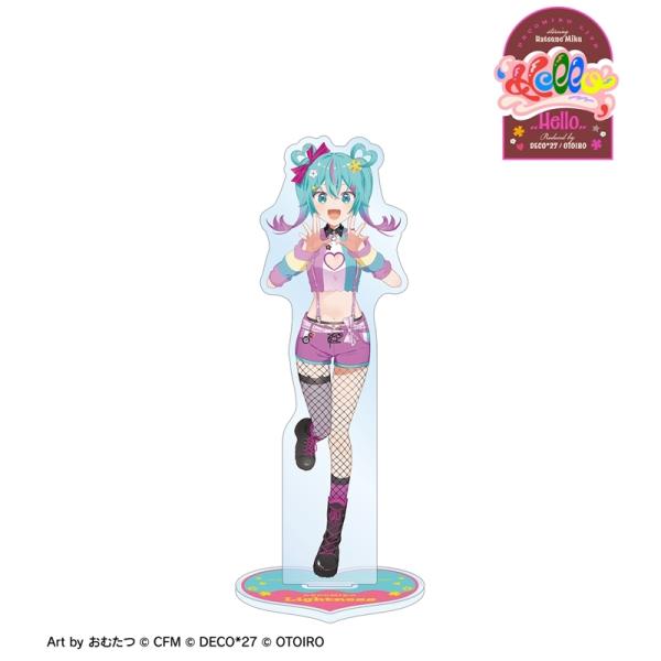 デコミクLIVE starring 初音ミク OTOIRO デコミク(ライトネス) Art by おむたつ BIGアクリルスタンド