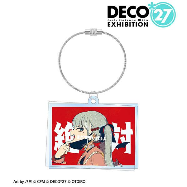 初音ミク EXHIBITION Produced by DECO*27 / OTOIRO ヴァンパイア 2連ワイヤーBIGアクリルキーホルダー