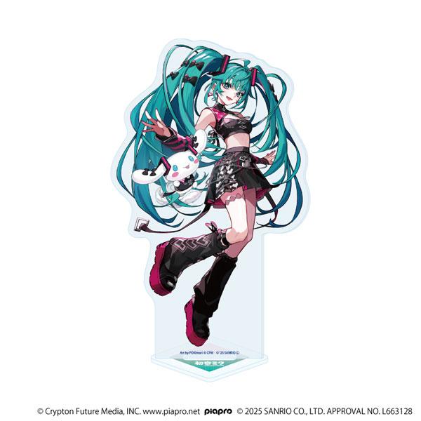 ホログラムアクリルスタンド「初音ミク×シナモロール」03/（コラボイラスト）