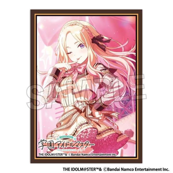 美品　ハッピーミルフィーユ 十王星南 sec サイン 学園アイドルマスター　陽高 学園アイドルマスター イラストスリーブMAT ハッピーミルフィーユ 十