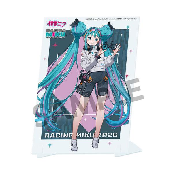 レーシングミク 2026 TEAM UKYO 応援 Ver. ビジュアルアクリルプレート