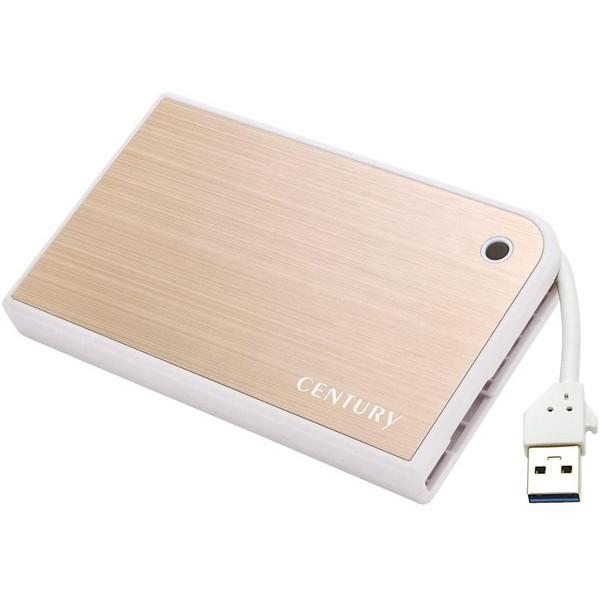 CENTURY(センチュリー) MOBILE BOX USB3.0接続 SATA6G 2.5インチHDD/SSDケース (CMB25U3GD6G)
