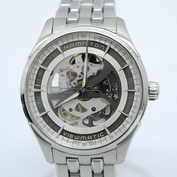 Hamilton ハミルトン ジャズマスター ビューマチック スケルトン メンズウォッチ 自動巻 H ブランド 中古 Buyee 日本代购平台 产品购物网站大全 Buyee一站式代购 Bot Online