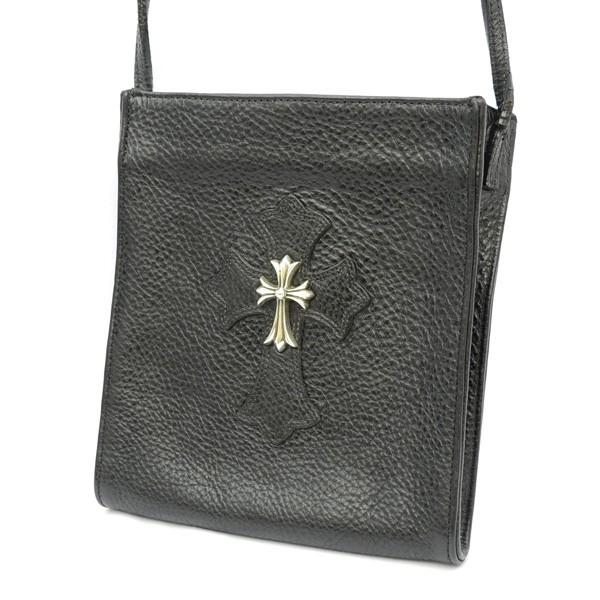Hearts パッチ Chrome クロムハーツ Ch クロムハーツ クロス ショルダーバッグ Archery ブランド スクエアポケット パッチ レザー ブランド 中古 公式ショップ