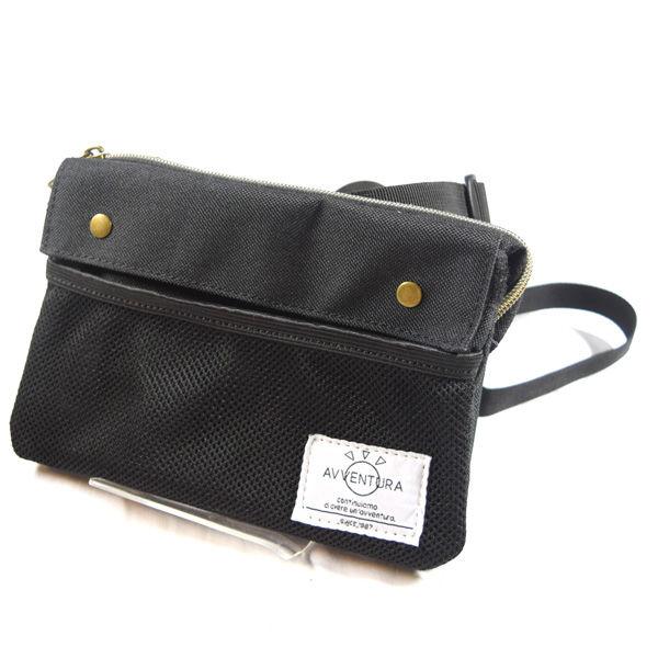 Avventura アヴェンチュラ ミニショルダーバッグ ポシェット 財布 ブラック ユニセックス 男女兼用 メンズファッション 中古 Archery 通販 Yahoo ショッピング