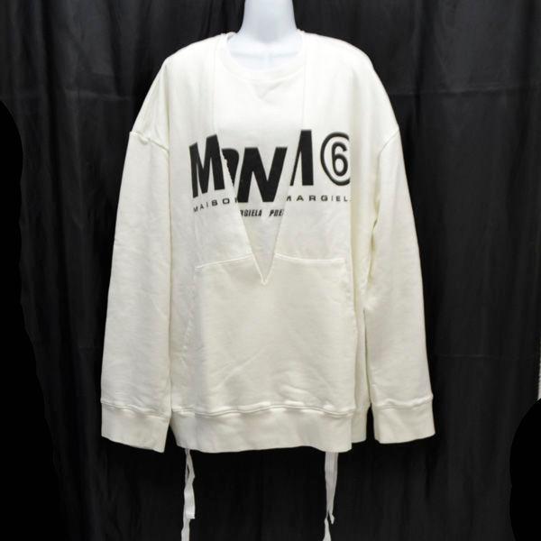MM6 MAISON MARGIELA / メゾン マルジェラ スウェット/ノースリーブ/ホワイト/ホワイト/M S32GU0081 S25380 レディース 中古