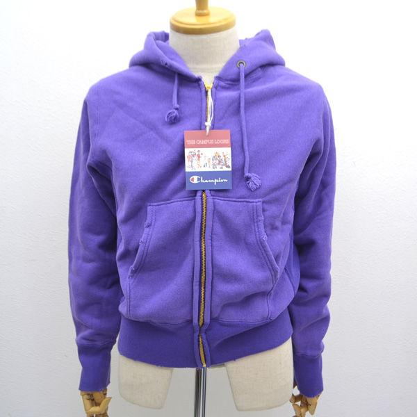 Champion チャンピオン ジップアップパーカー パープル ヴィンテージ加工 サイズs タグ付き C8 N141 メンズ 未使用 Archery 通販 Yahoo ショッピング