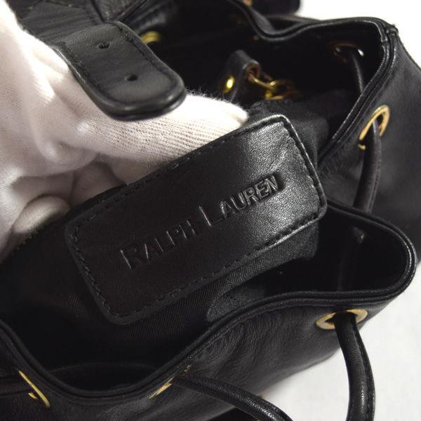 Ralph Lauren ラルフローレン リュック ミニ レザー ブラック レディースファッション 中古 Archery 通販 Yahoo ショッピング