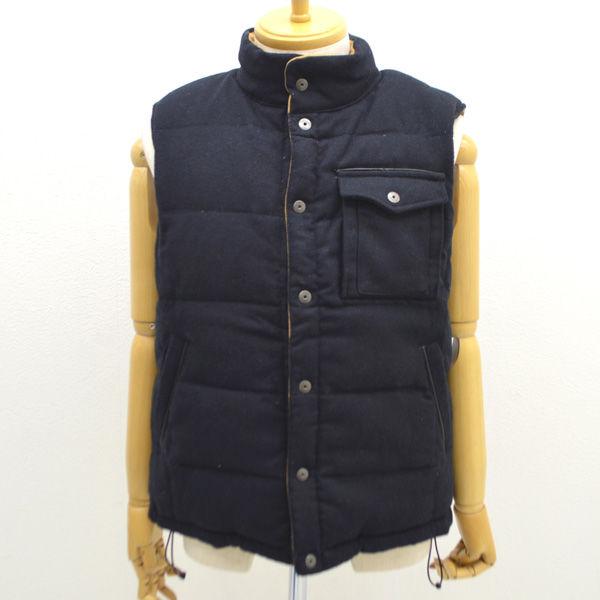 A V V Homme アー ヴェ ヴェ オム ダウンベスト リバーシブル ネイビー カーキ サイズ48 メンズファッション 中古 Archery 通販 Yahoo ショッピング