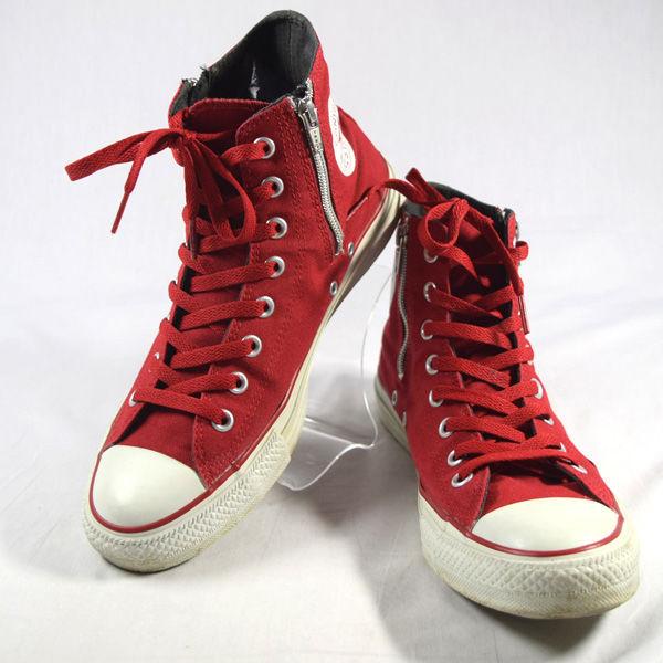 Converse コンバース ハイカットスニーカー オールスター サイドジップ レッド 27cm 1ck524 メンズファッション 中古 Archery 通販 Yahoo ショッピング