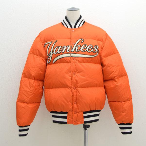 Gucci グッチ ヤンキース ダウン ボンバージャケット オレンジ Size 46 ブランド 中古 Archery 通販 Yahoo ショッピング