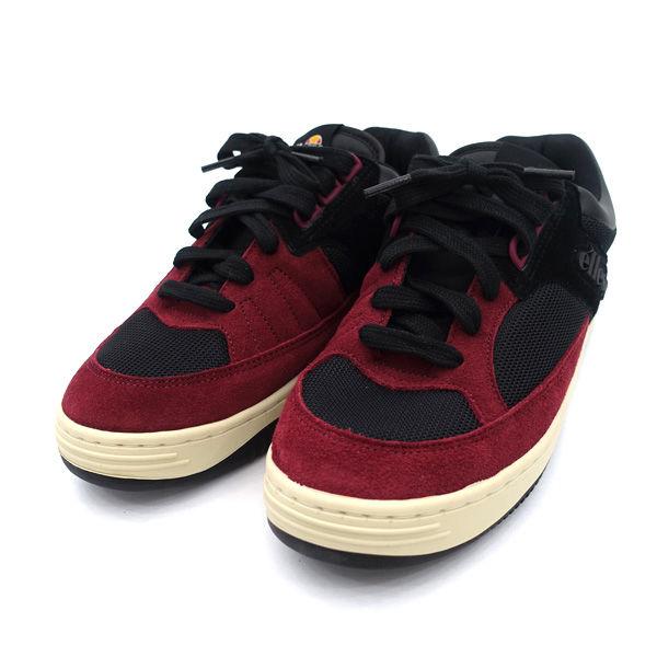 Ellesse エレッセ スニーカー ヘリテージ ベネチアーナ ブラック レッド 箱 タグ付き 25 5cm Efh91 メンズ 中古 Archery 通販 Yahoo ショッピング
