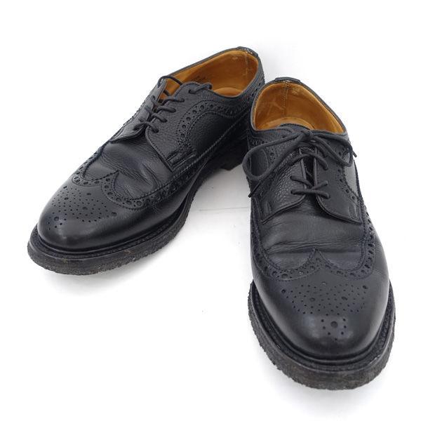 bpr BEAMS PLUS / ビームス プラス ◆ビジネスシューズ/ウィングチップ/クレープソール/ブラック/7.5D メンズ 【中古】 BEAMS+（ビームスプラス） bpr BEAMS PLUS / ビームス プラス ビジネス