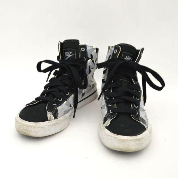 Nike ナイキ ハイカットスニーカー カモフラ ブラック 22 5cm 002 レディースファッション 中古 Archery 通販 Yahoo ショッピング