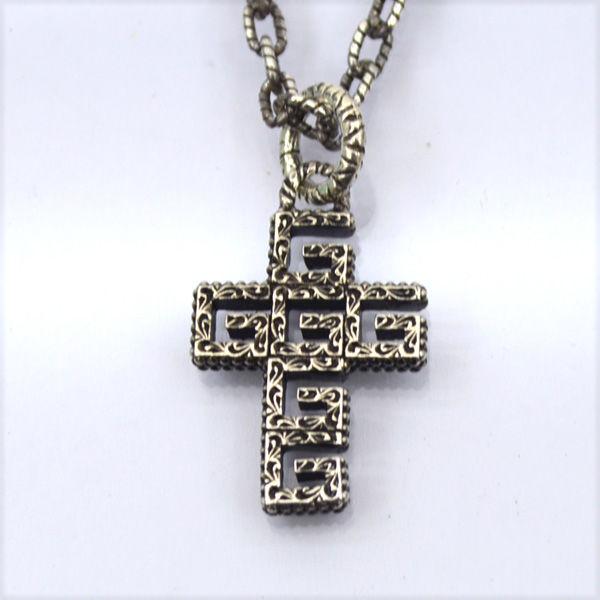 GUCCI グッチ ネックレス クロス シルバー925 ペンダント ブランド