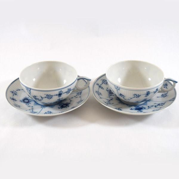 ROYALCOPENHAGEN 洋食器Rコペンハーゲン/ブルーフルーテッド プレイン 