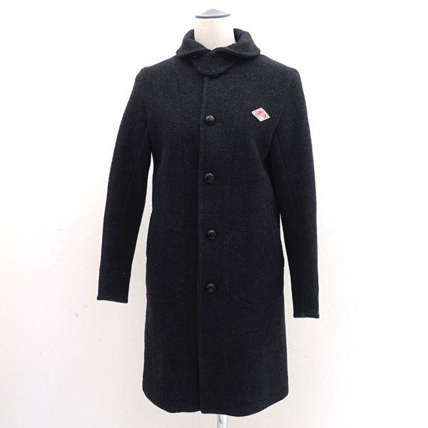 DANTONダントンノージャケットコートモッサ36 グレー