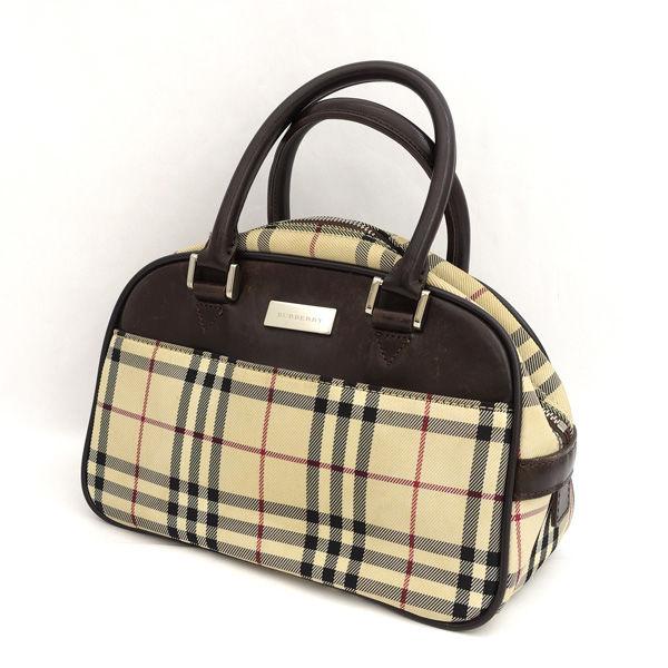 BURBERRY / バーバリー ミニボストンバッグ/ハンドバッグ/ノバチェック