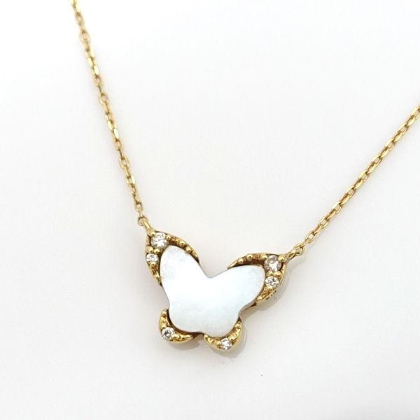 STAR JEWELRY / スタージュエリー K18 ネックレス バタフライ 蝶々 