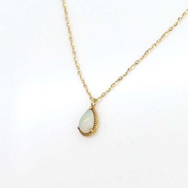 agete / アガット K10 オパール ネックレス ブランド 中古  