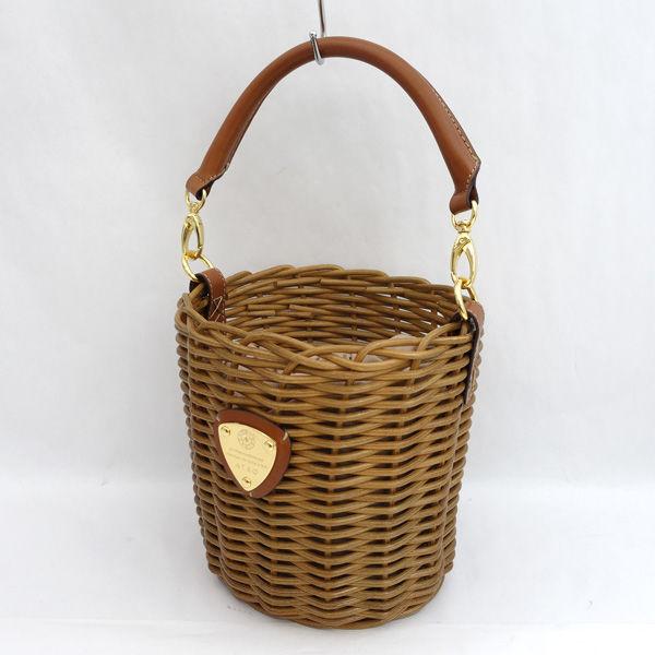 ATAO / アタオ カゴバッグ/ブリーゼ/ヌメ革/ショルダー/ファー  